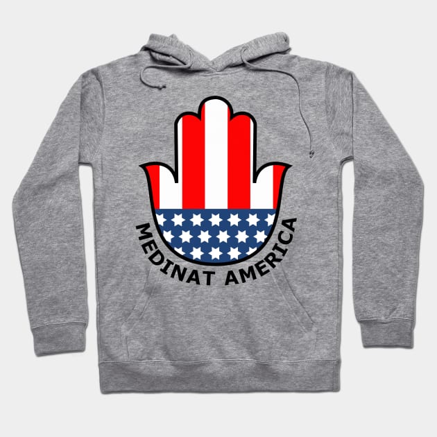 HamsUSA (Medinat America) Hoodie by JewWhoHasItAll